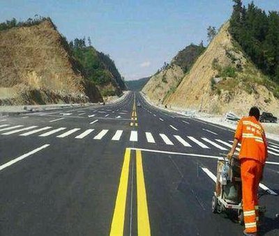 平湖杭州道路划线